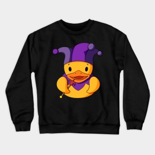 Court Jester Rubber Duck Crewneck Sweatshirt